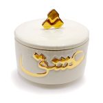 ظرف سرامیکی کالیگرافی عشق دردار هدیه تبلیغاتی سازمانی شکلات خوری اردور خوری دکوراتیو صنایع دستی و هنری گیفت