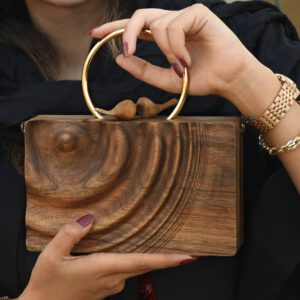 کیف چوبی صنایع دستی صوفی استایل هدیه
